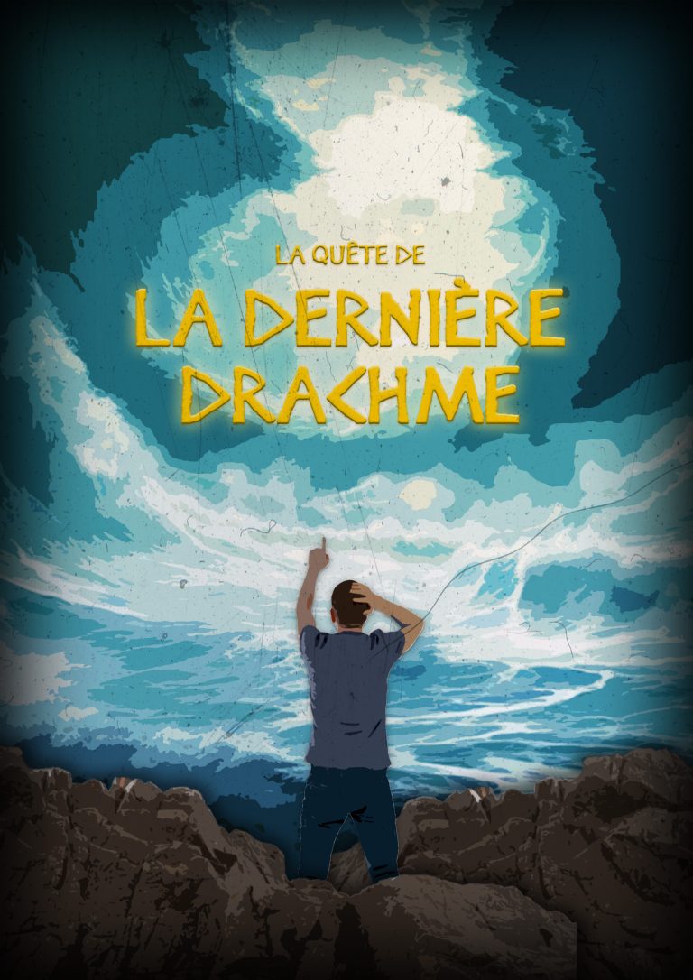 Affiche de la Quête de la Dernière Drachme - Activité sur la Faute sur Mer - Escape game urbain proposé par Enigmari