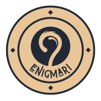 Logo d'Enigmari - Escape game urbain et activité la Faute Sur Mer
